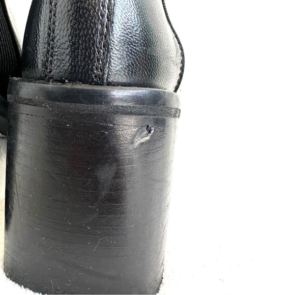 ASOS DESIGN Runaway leather chelsea boots Black Slip On Woman's - Picture 4 of 12